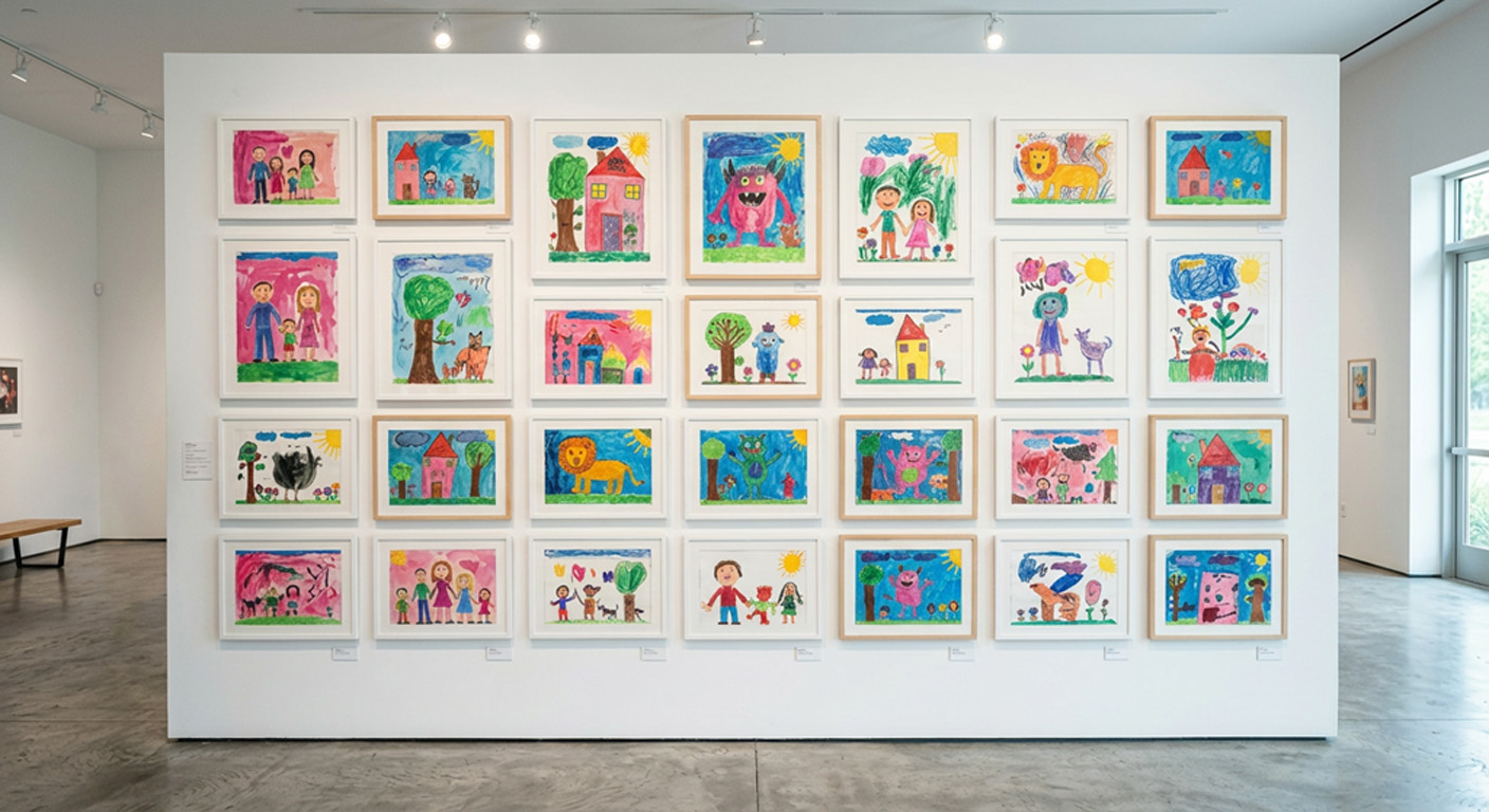 くじらアートプロジェクトの親子でのアート体験