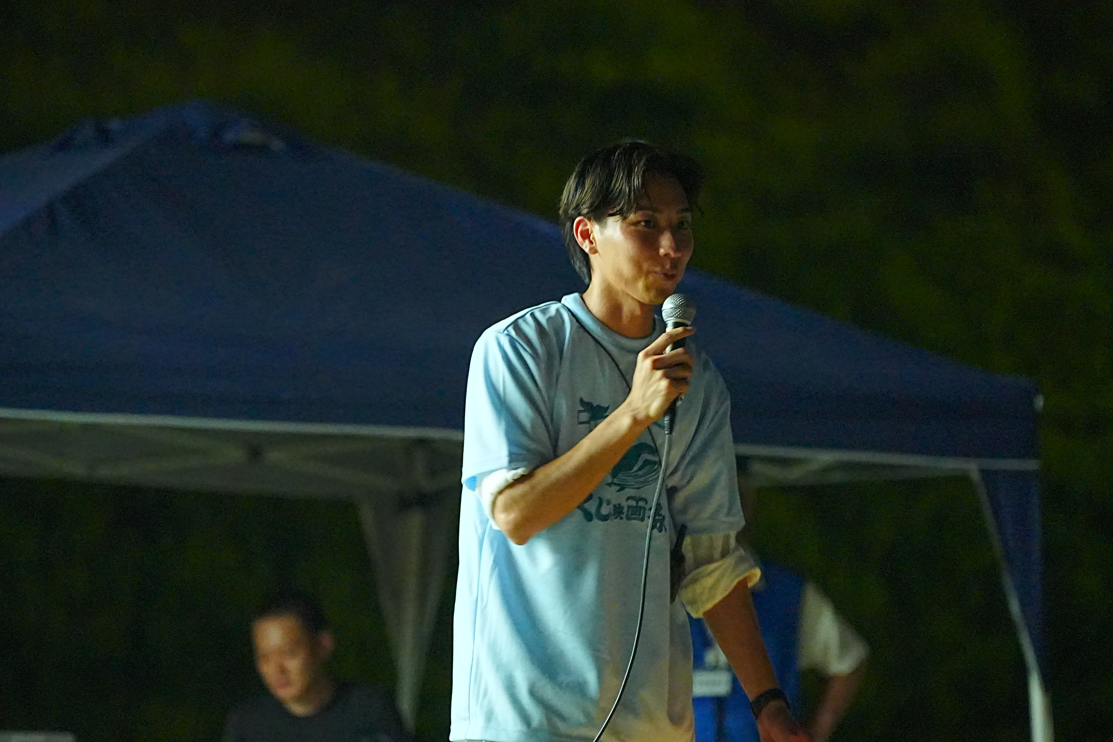 くじら映画祭でのステージ挨拶